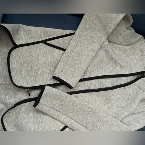 THE NORTH FACE Women's Jacket Zipper Front Grey Black Size XS - Picture 12 of 15